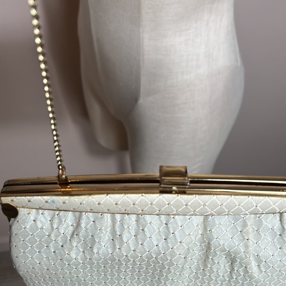 Vintage Ivory Gold Small Clutch “ Mardane” - Picture 7 of 11